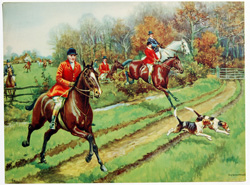 Fox hunting, polo and other horse prints